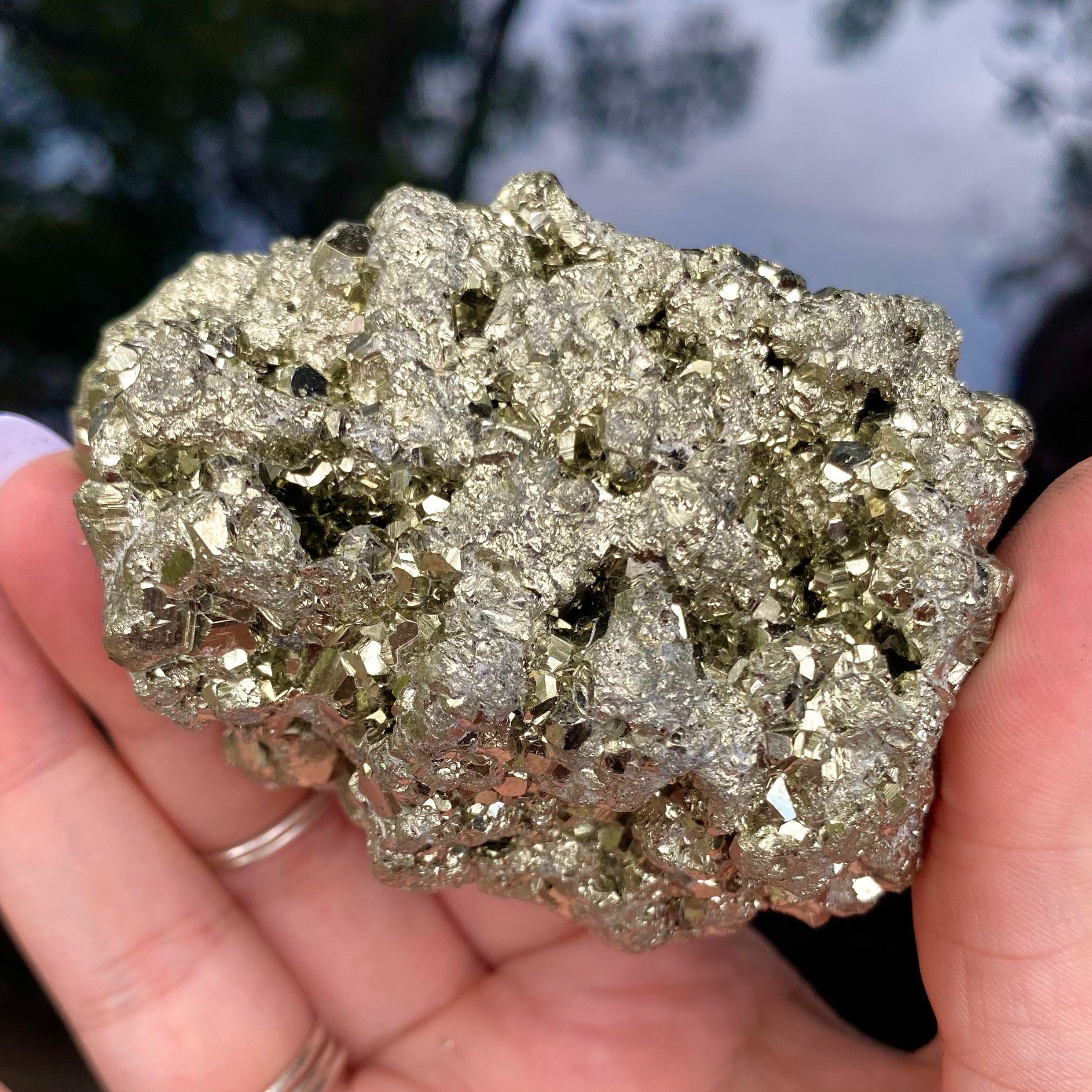 Pyrite Cluster - Ruby's Minerals
