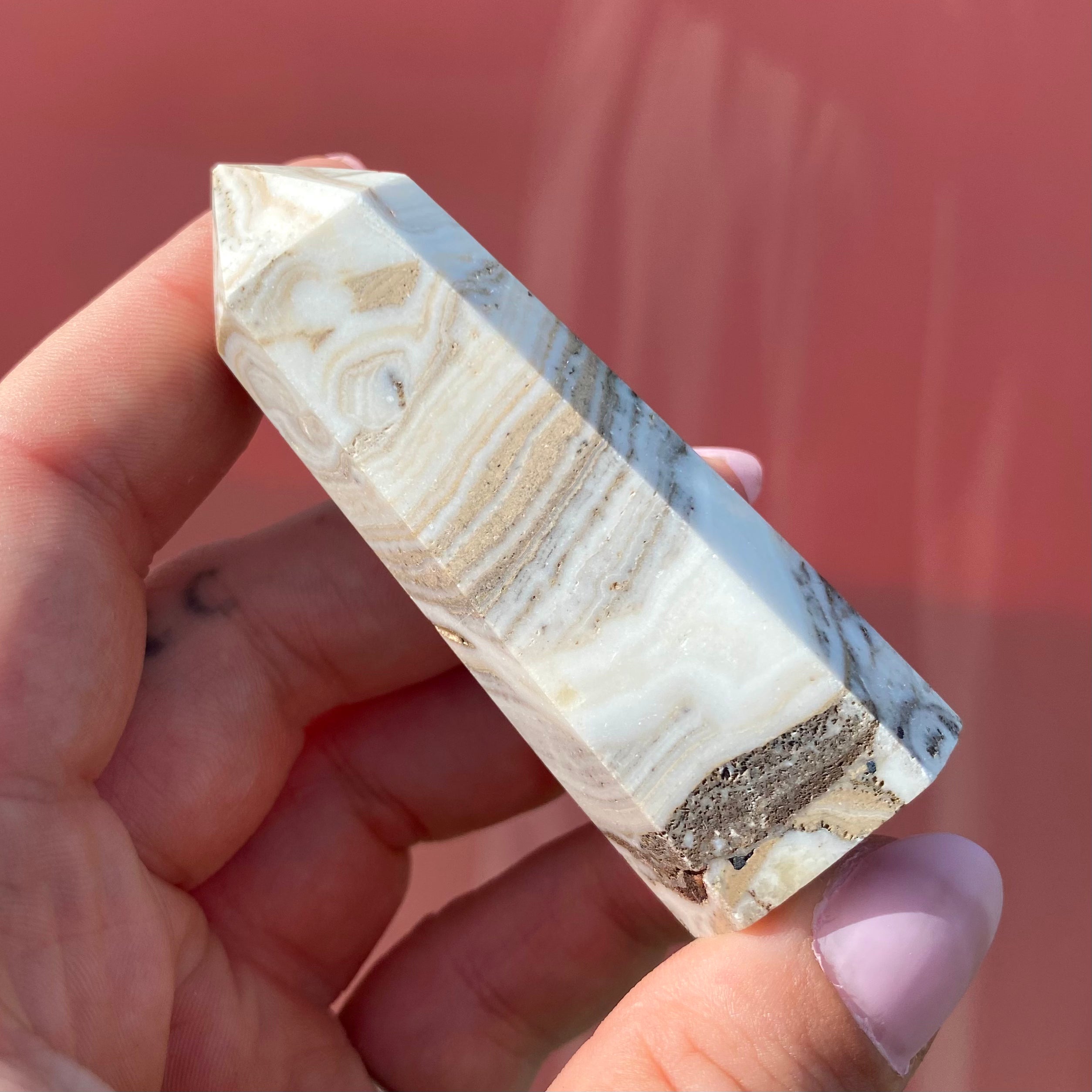 Dendritic Calcite Point