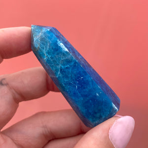 Blue Apatite Point