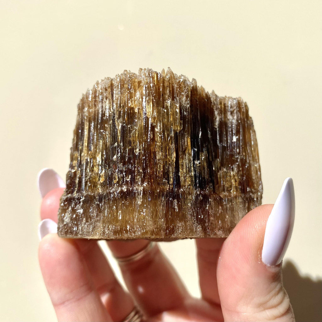 Amber Calcite - Ruby's Minerals
