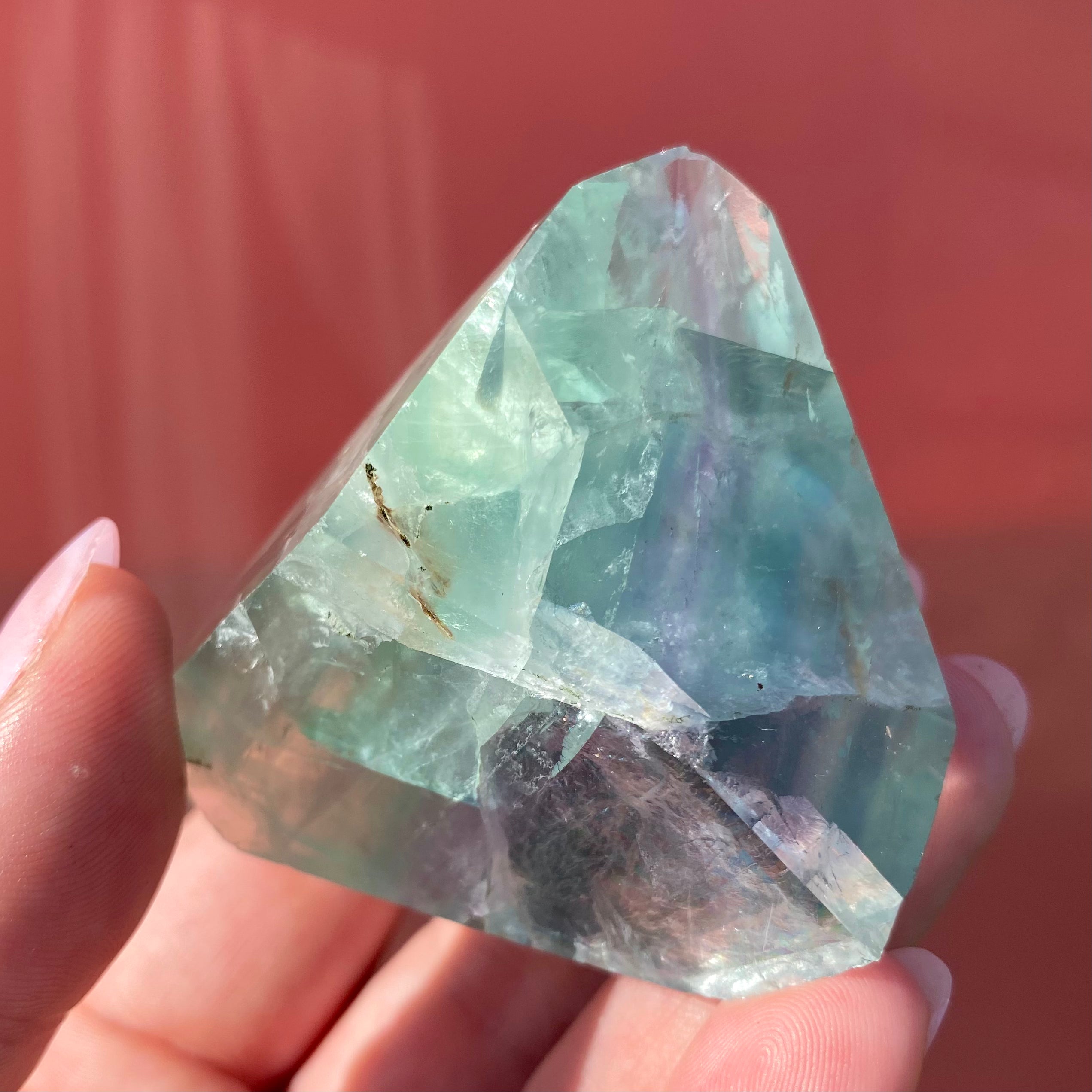 Rainbow Fluorite Freeform
