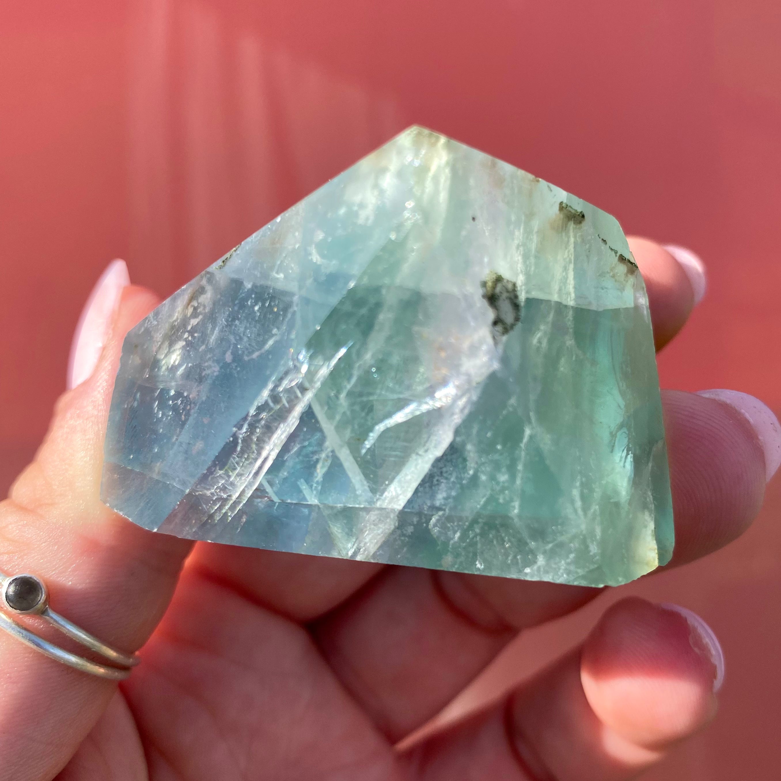 Rainbow Fluorite Freeform