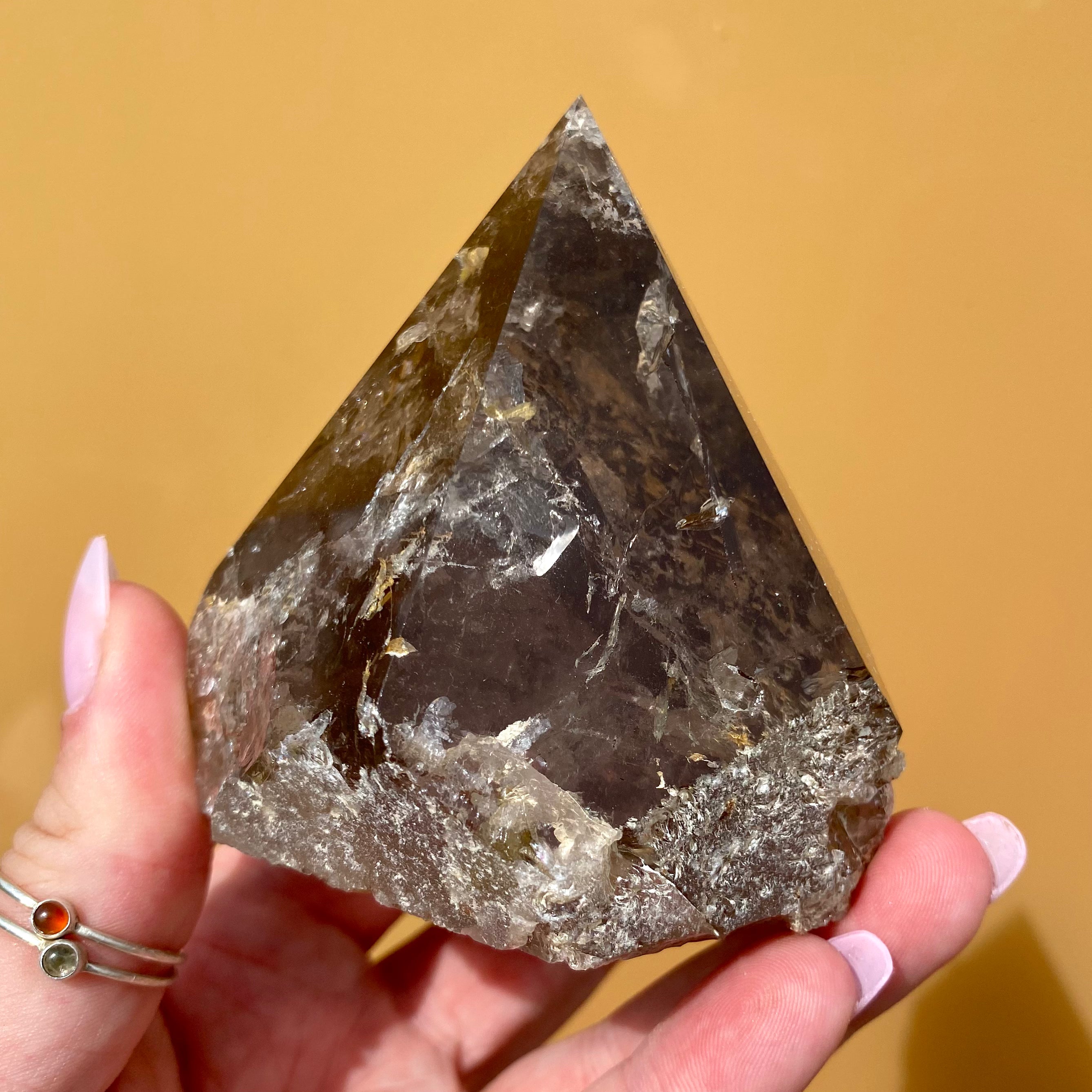 Smoky Quartz Rough Point