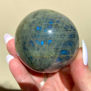 Labradorite Sphere - Ruby's Minerals