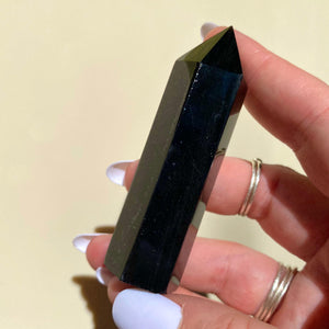 Obsidian Point - Ruby's Minerals