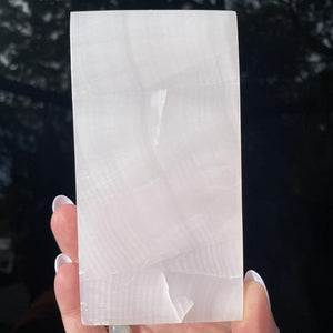 Mangano Calcite Plate - Ruby's Minerals