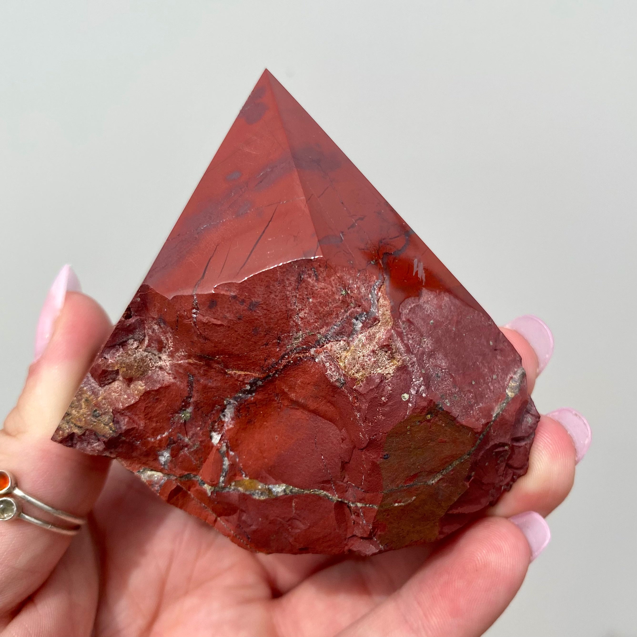 Red Jasper Rough Point