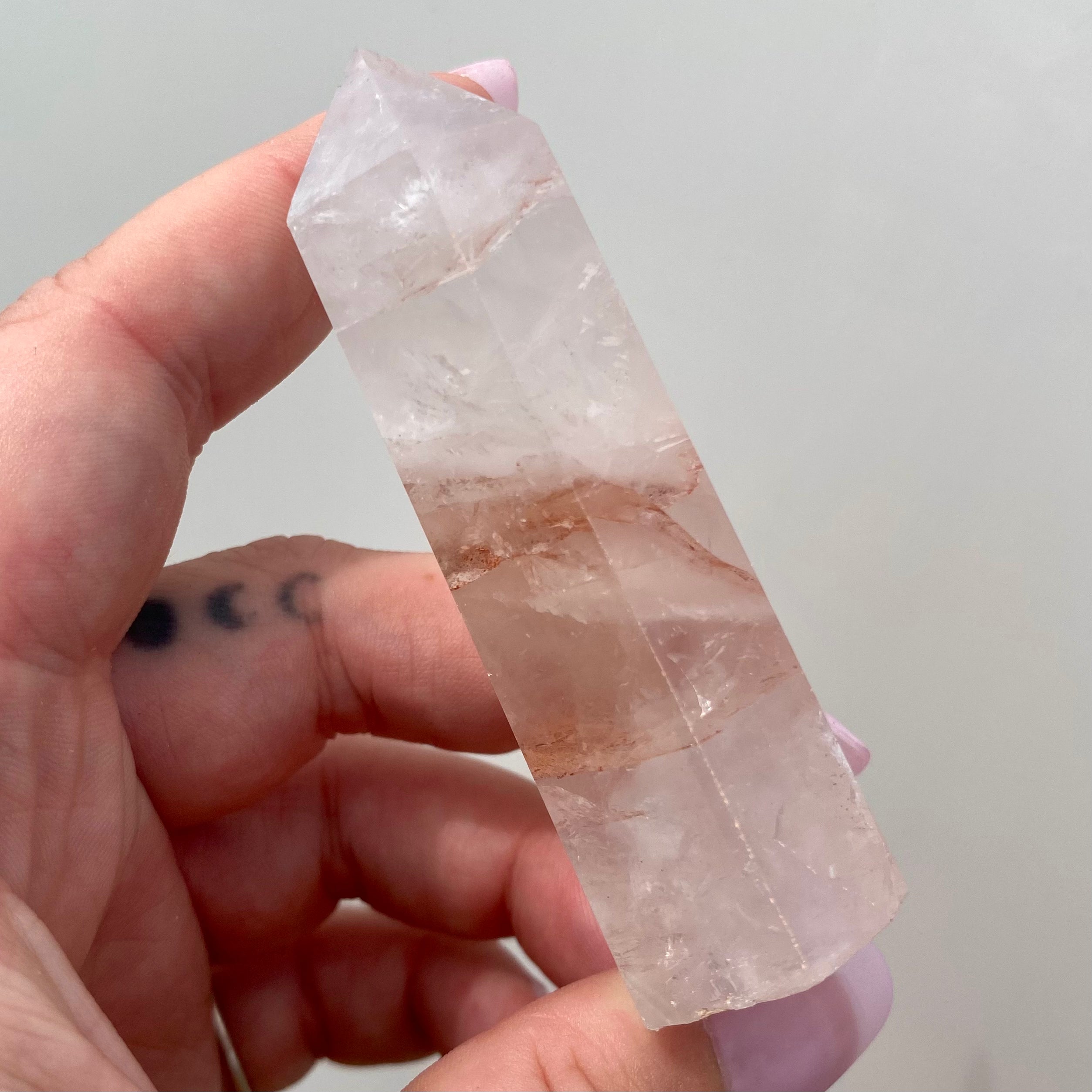 Hematoid Quartz Point