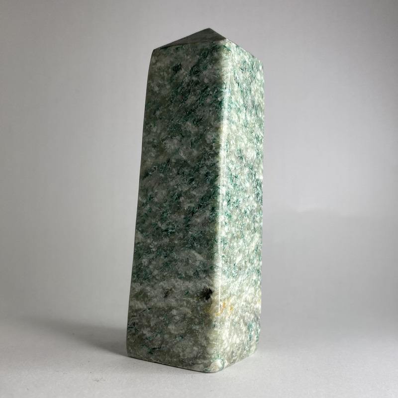 Green Kyanite Point - Ruby's Minerals