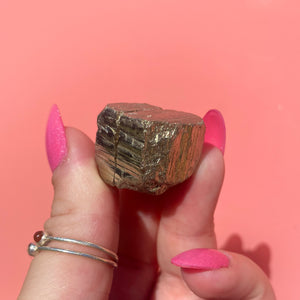 Pyrite Cube