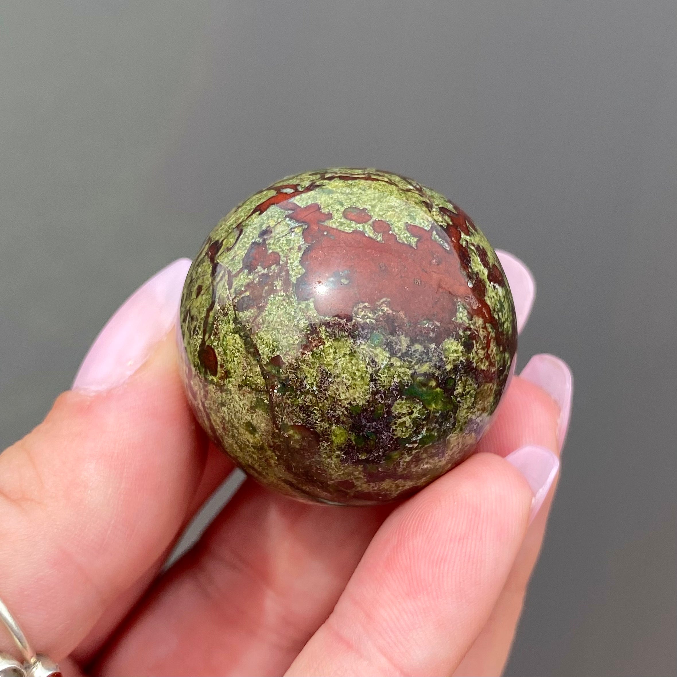 Dragon Bloodstone Sphere