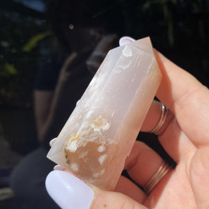 Flower Agate Point - Ruby's Minerals