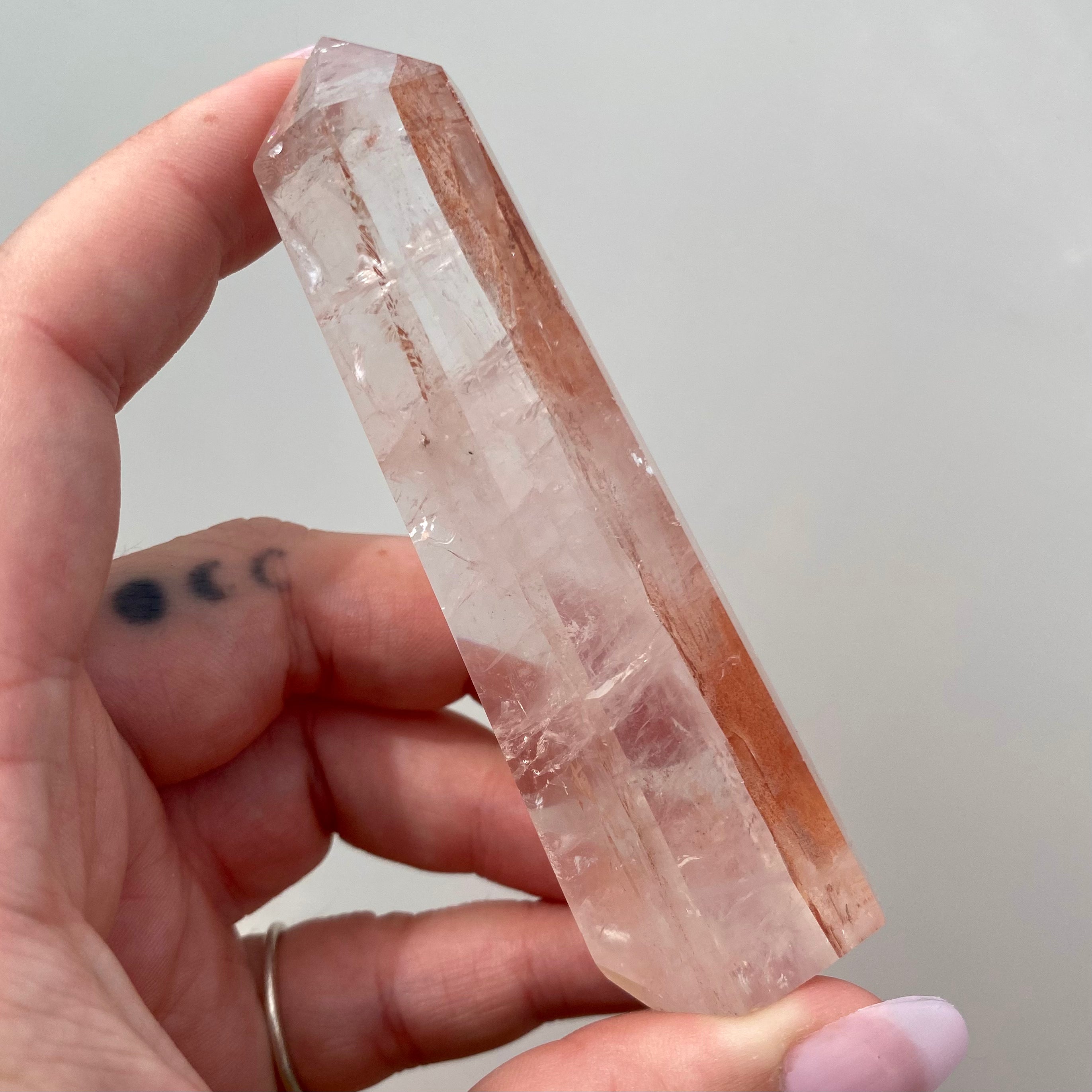 Hematoid Quartz Point