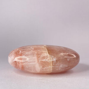 Rose Calcite Palmstone - Ruby's Minerals