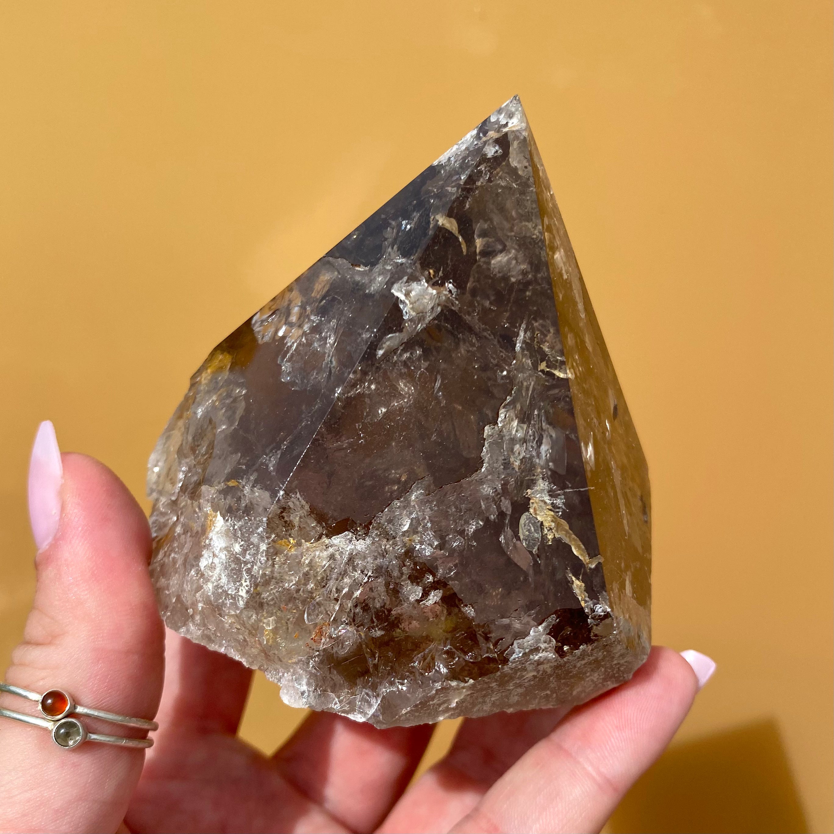 Smoky Quartz Rough Point