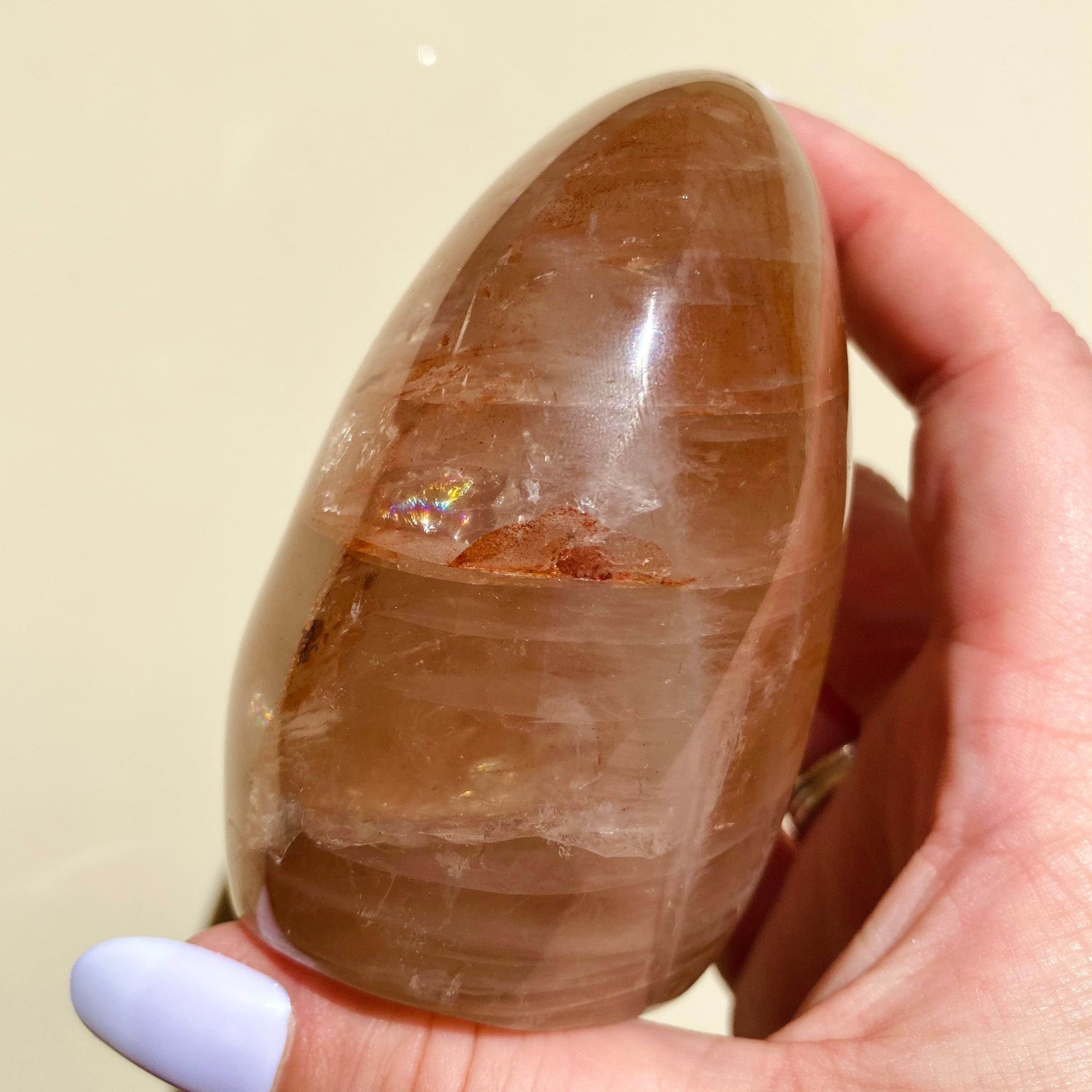 Hematoid Quartz Freeform - Ruby's Minerals