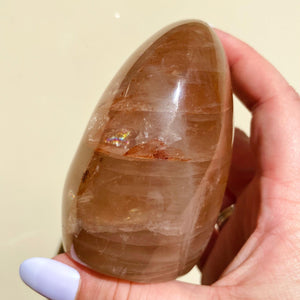 Hematoid Quartz Freeform - Ruby's Minerals