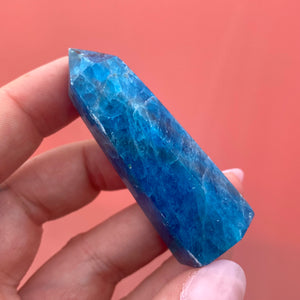 Blue Apatite Point