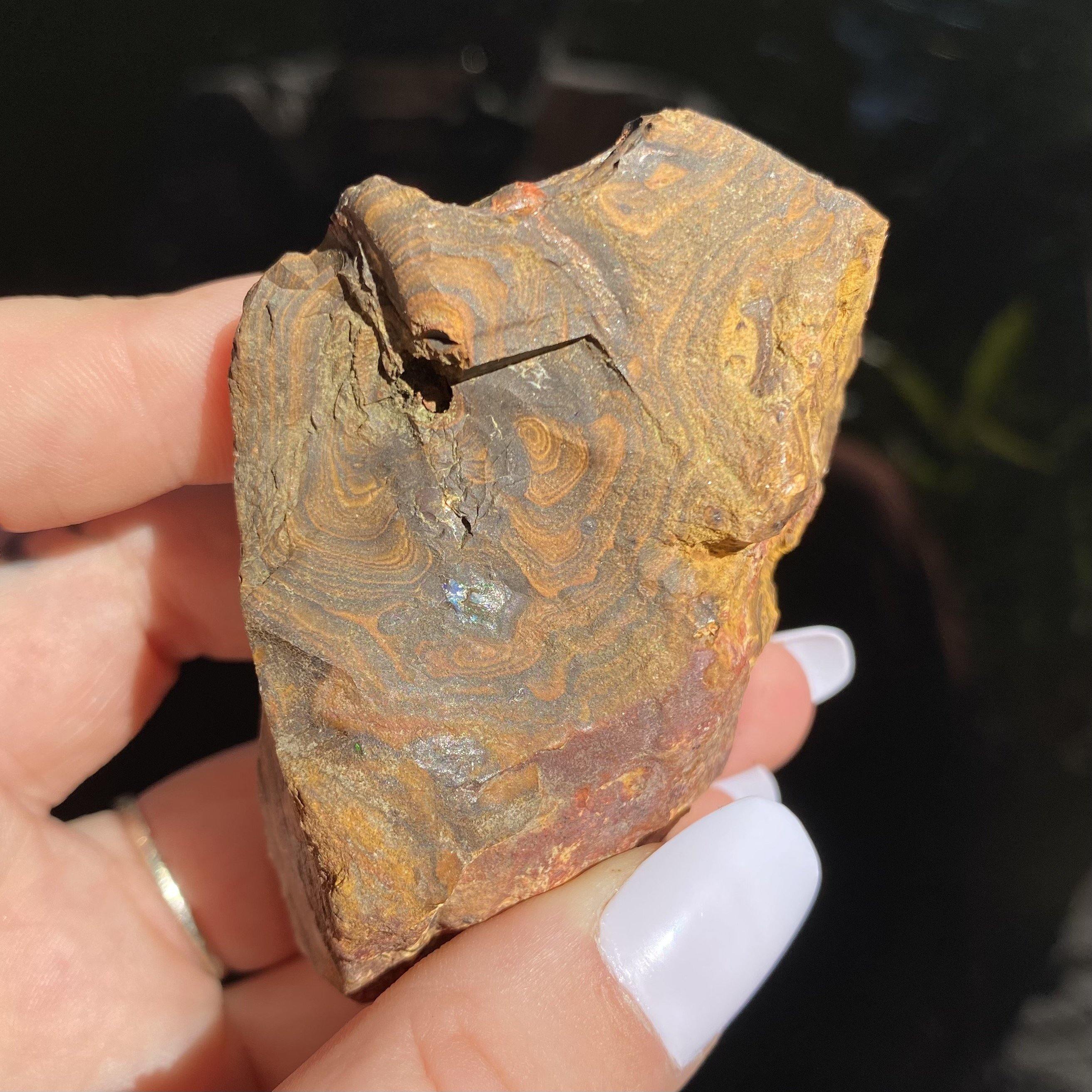 Boulder Opal - Ruby's Minerals