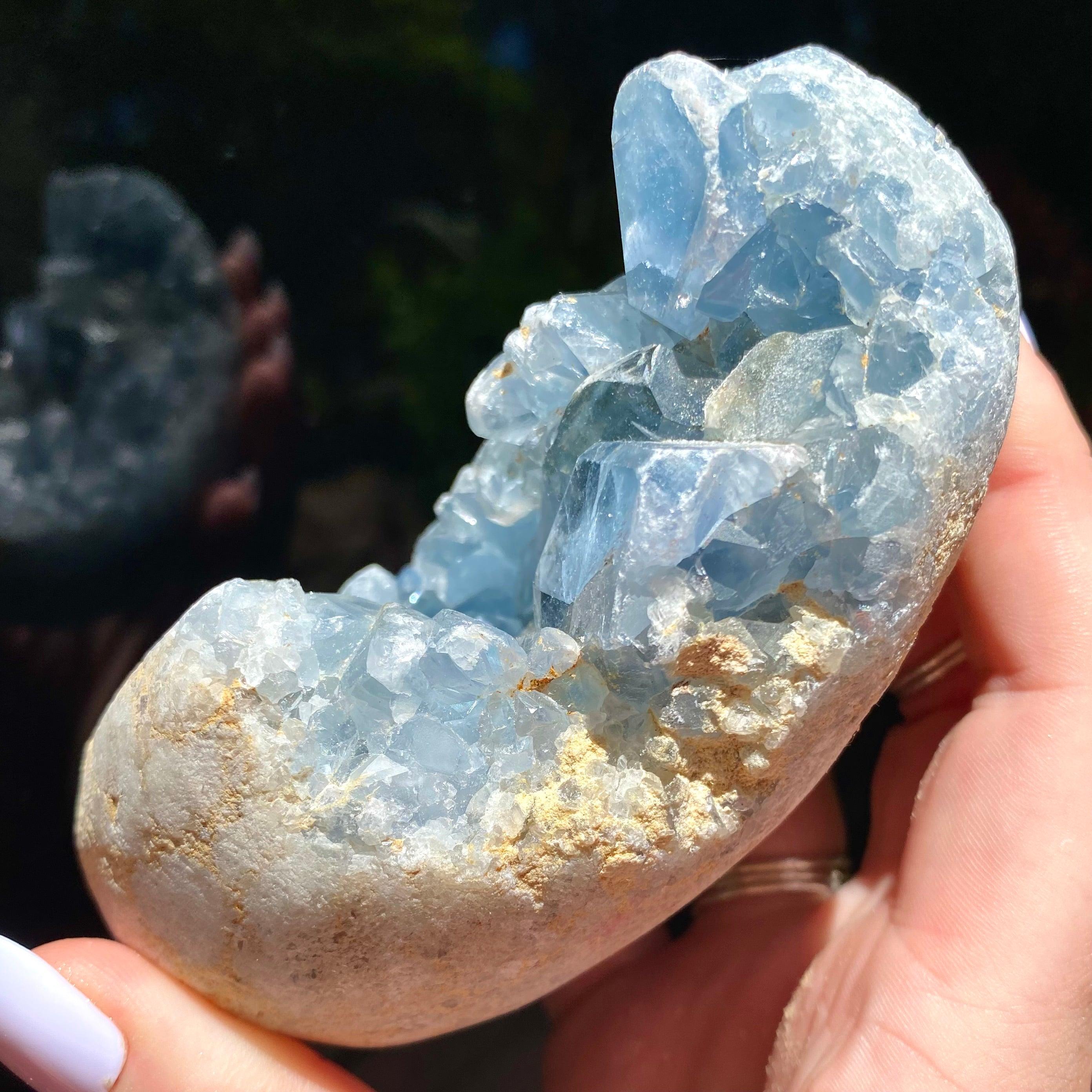 Celestite Cluster - Ruby's Minerals