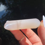Load image into Gallery viewer, Agate Druzy Moon - Ruby&#39;s Minerals
