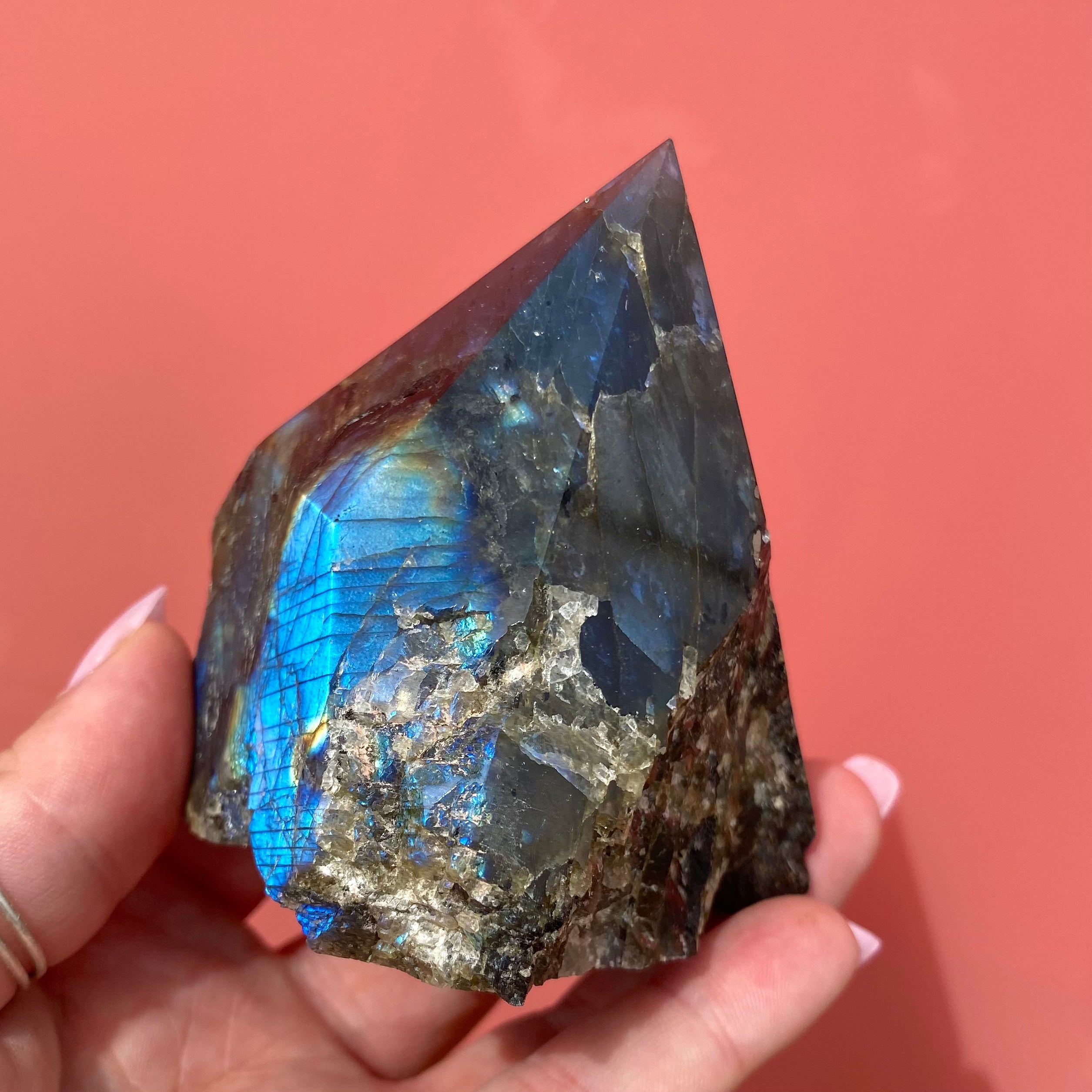 Labradorite Rough Point