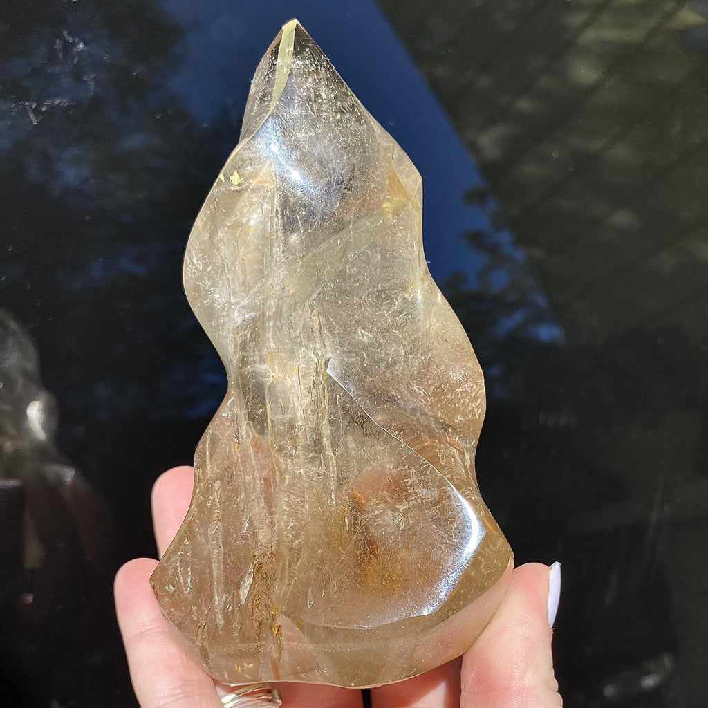 Smoky Quartz Flame - Ruby's Minerals