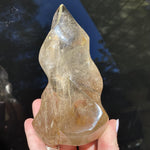 Load image into Gallery viewer, Smoky Quartz Flame - Ruby&#39;s Minerals

