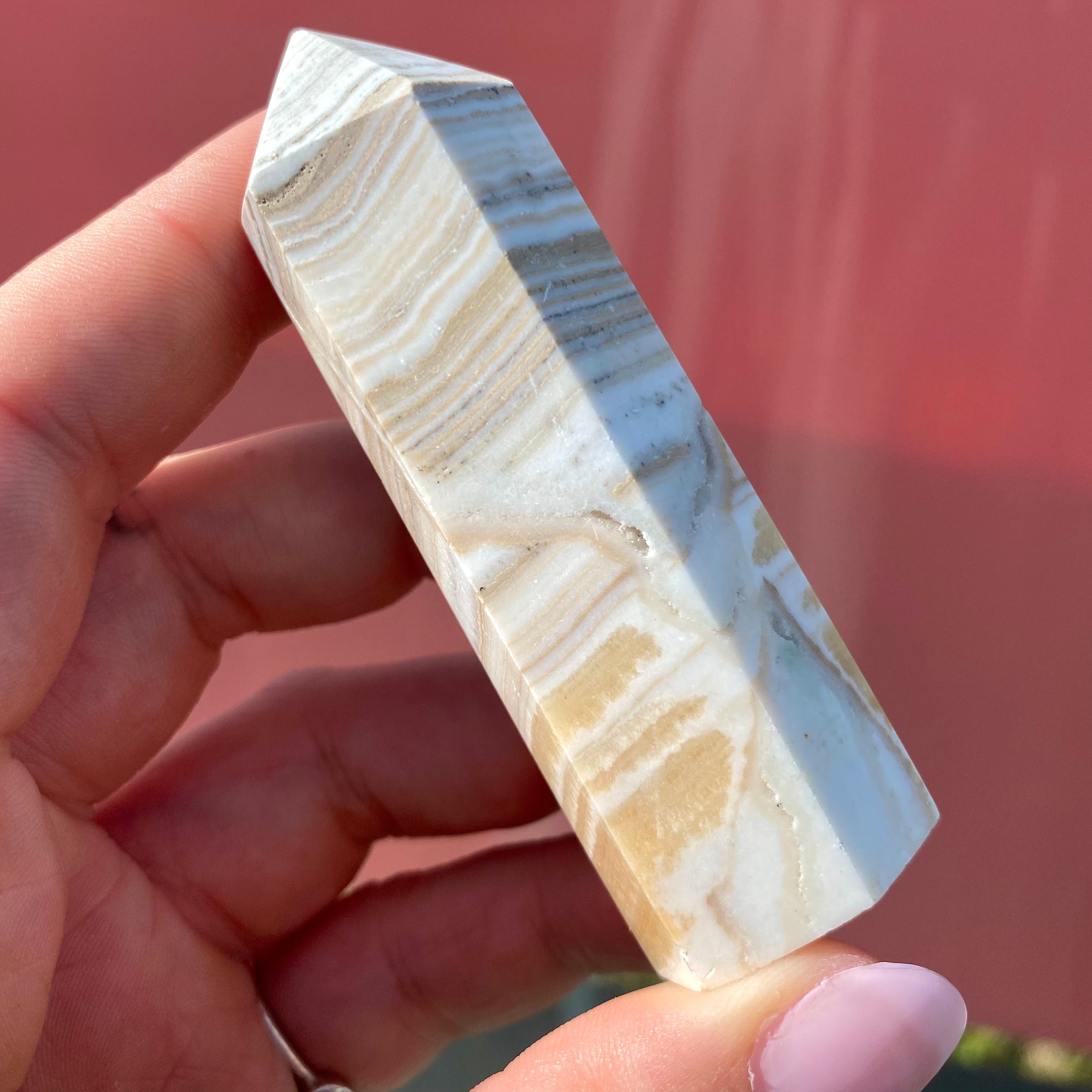 Dendritic Calcite Point