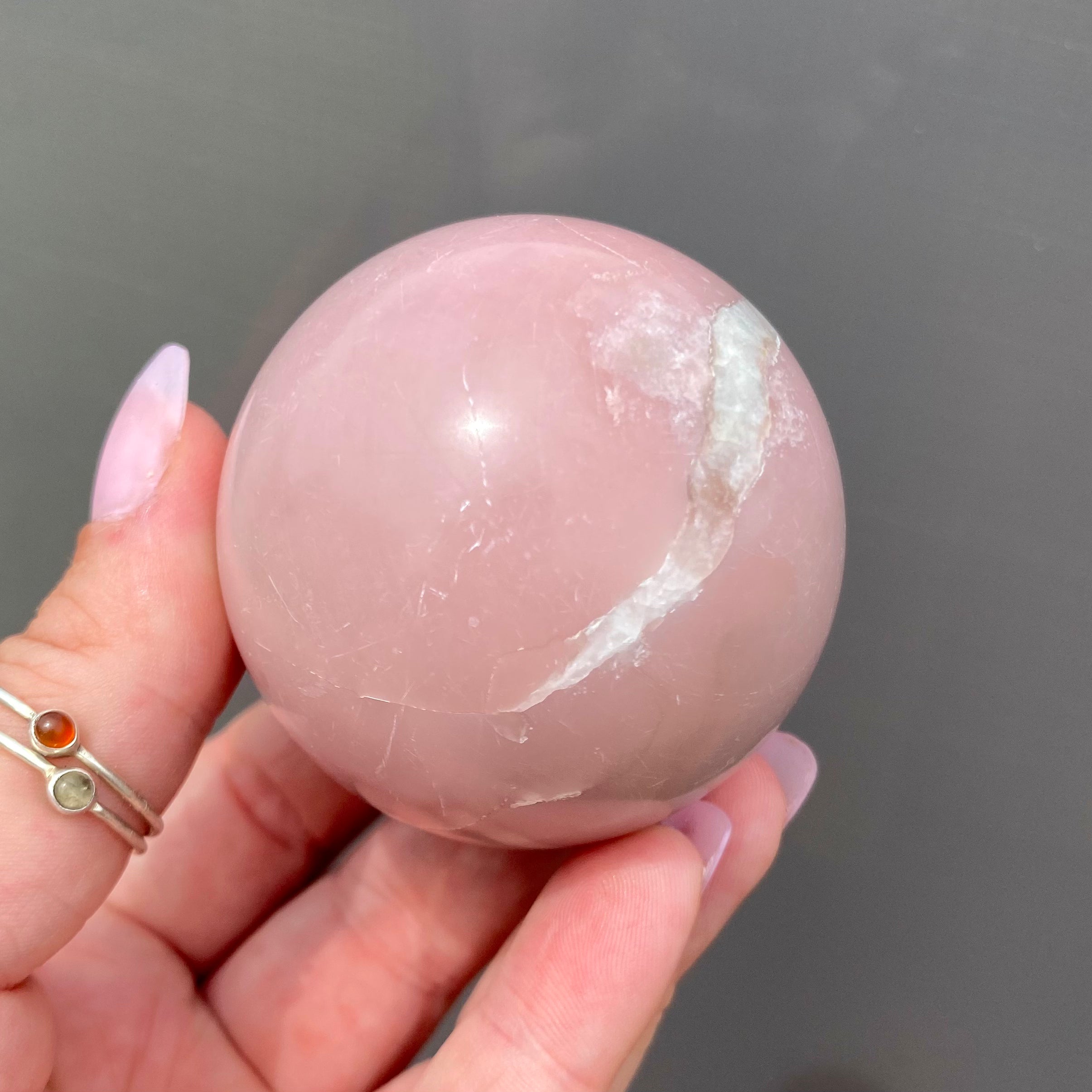 Pink Opal Sphere
