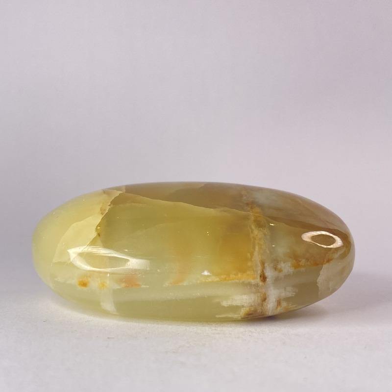 Green Onyx Palmstone - Ruby's Minerals