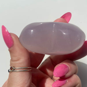 Lavender Fluorite Heart