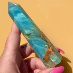 Load image into Gallery viewer, Blue Aragonite Point
