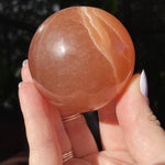 Load image into Gallery viewer, Honey Calcite Sphere - Ruby&#39;s Minerals
