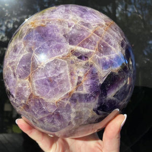 Amethyst Sphere - Ruby's Minerals