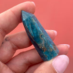 Load image into Gallery viewer, Blue Apatite Point
