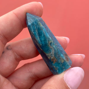 Blue Apatite Point