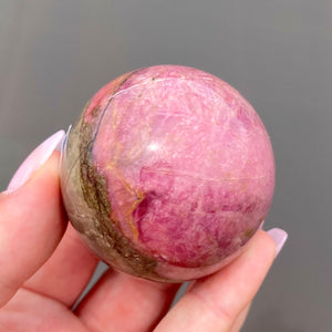 Rhodonite Sphere