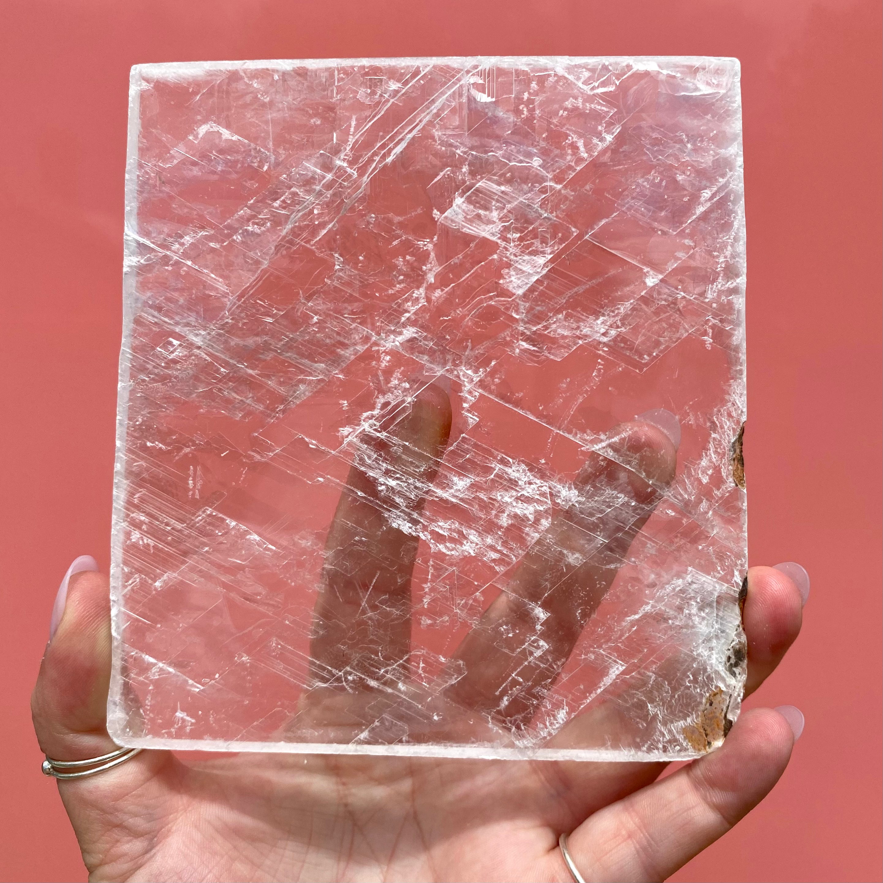 Selenite Plate