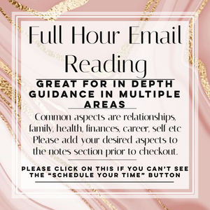 Full Hour Psychic Reading- Email