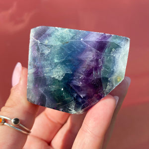 Rainbow Fluorite Freeform