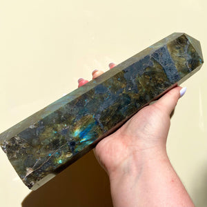 Labradorite Tower - Ruby's Minerals