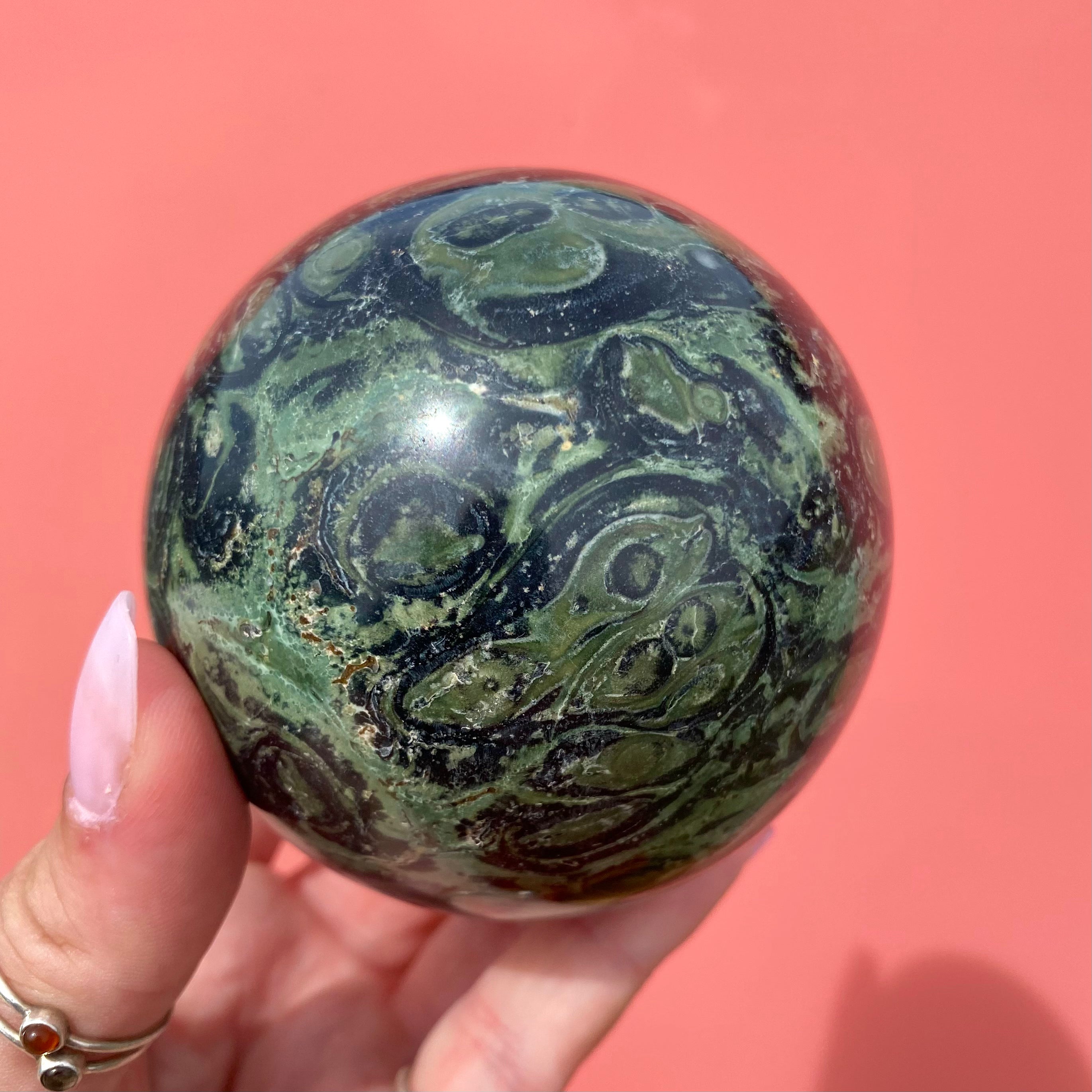 Kambaba Jasper Sphere