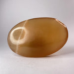 Load image into Gallery viewer, Honey Calcite Palmstone - Ruby&#39;s Minerals
