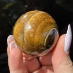 Load image into Gallery viewer, Tigers Eye Sphere - Ruby&#39;s Minerals
