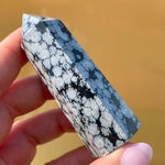 Load image into Gallery viewer, Snowflake Obsidian Point
