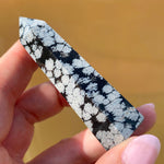 Load image into Gallery viewer, Snowflake Obsidian Points
