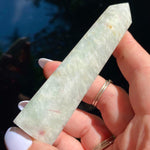 Load image into Gallery viewer, Pink Tourmalinated Quartz Point - Ruby&#39;s Minerals
