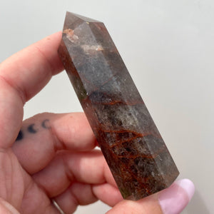 Hematoid Quartz Point