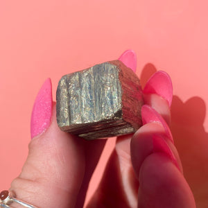 Pyrite Cube